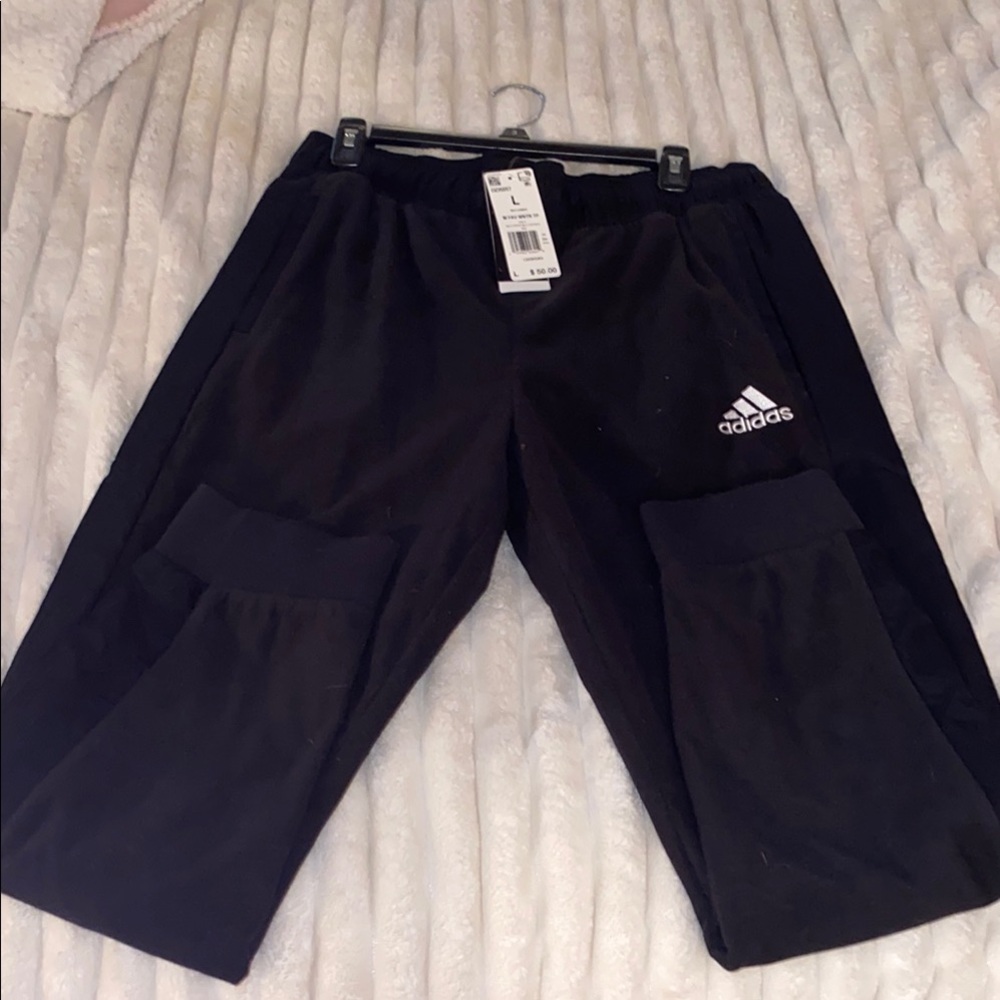 Adidas Black Athletic Pants